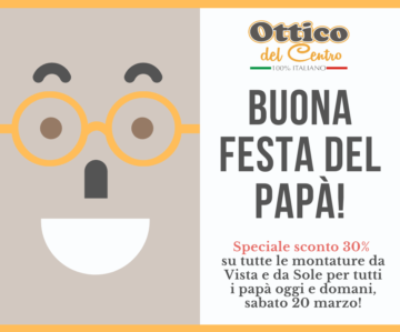 Sconto Festa del Papà