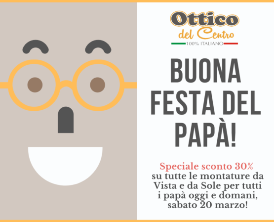 Sconto Festa del Papà